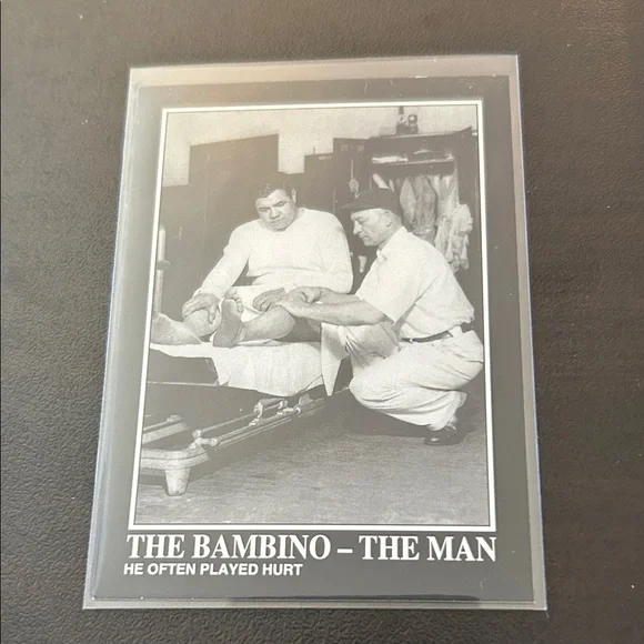 Babe Ruth Baseball Card - Picture 1 of 2